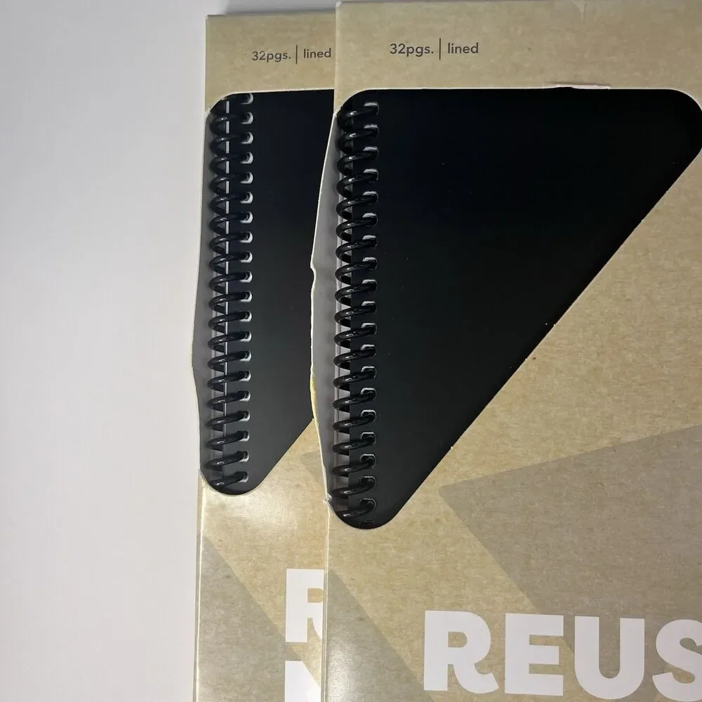 Lot of 2 Aeronote Reusable Spiral Notebook (8.5